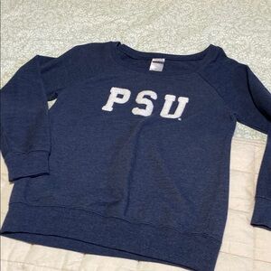 PSU Navy & White Sweatshirt Penn State University